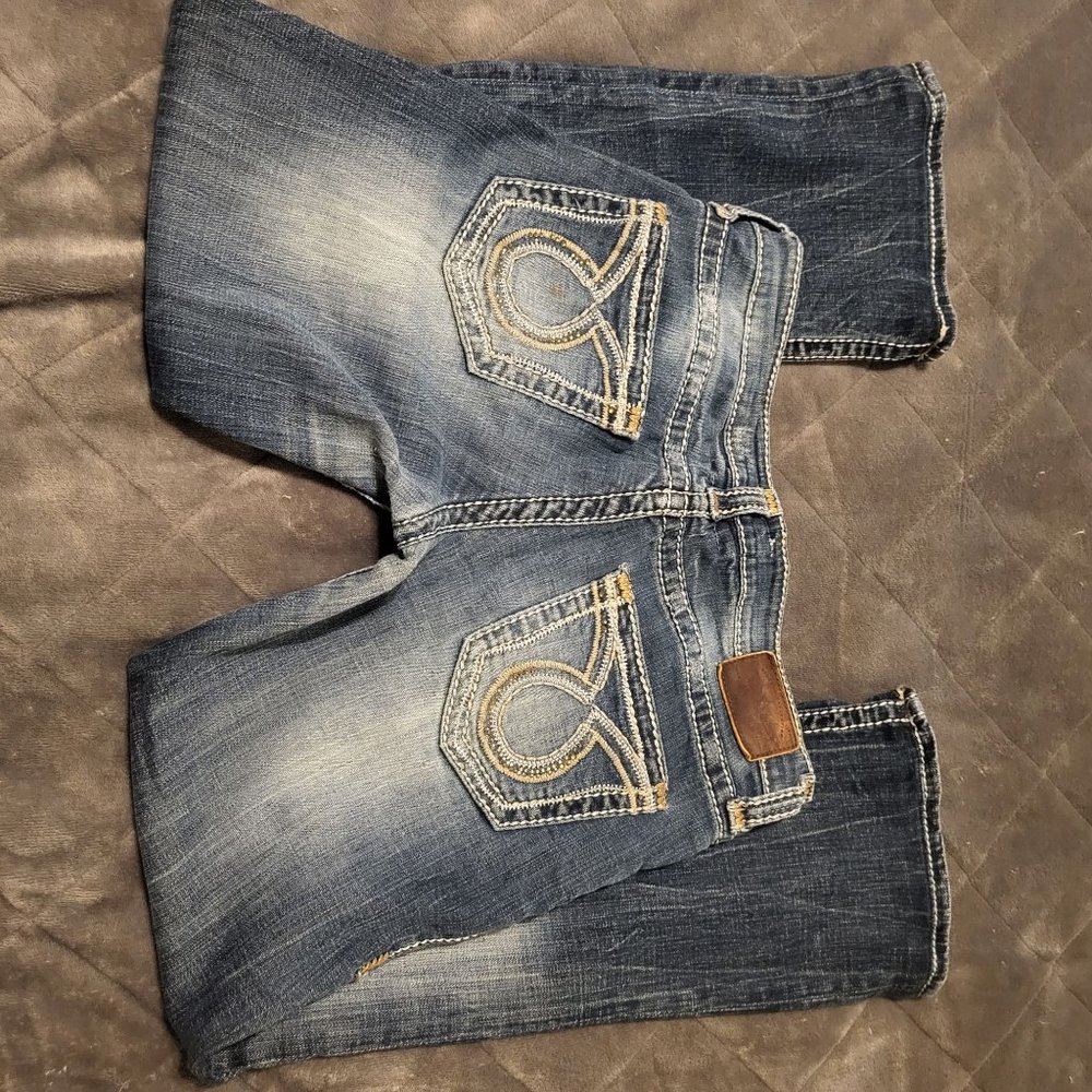 Big Star Vintage Collection Women's Liv Boot Jeans, Blue, 28R - Picture 2 of 11